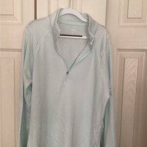 DSG Sky Blue Quarter-Zip Top never worn